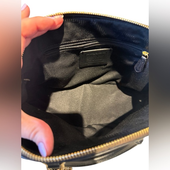 Coach Katy Satchel In Signature Canvas (IM/Brown Black) - Picture 2 of 10